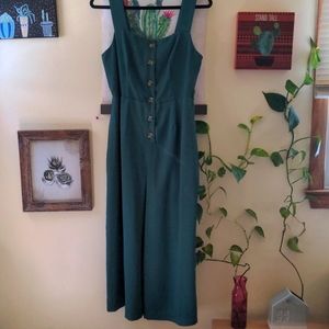 Green jumpsuit